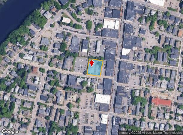 54 Walnut St, Waltham, MA Parcel Map