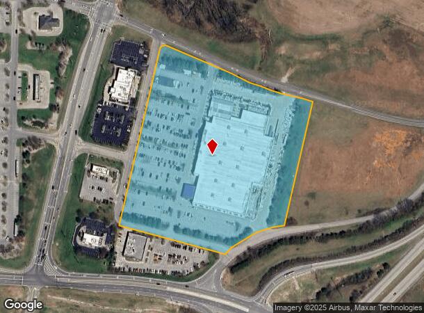 3790 E John Rowan Blvd, Bardstown, KY Parcel Map