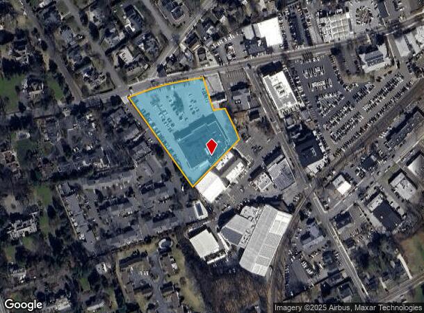 288 Elm St, New Canaan, CT Parcel Map