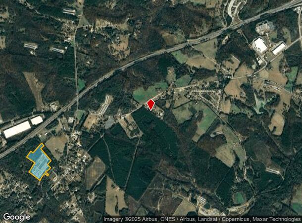 206 Wright St, Lavonia, GA Parcel Map
