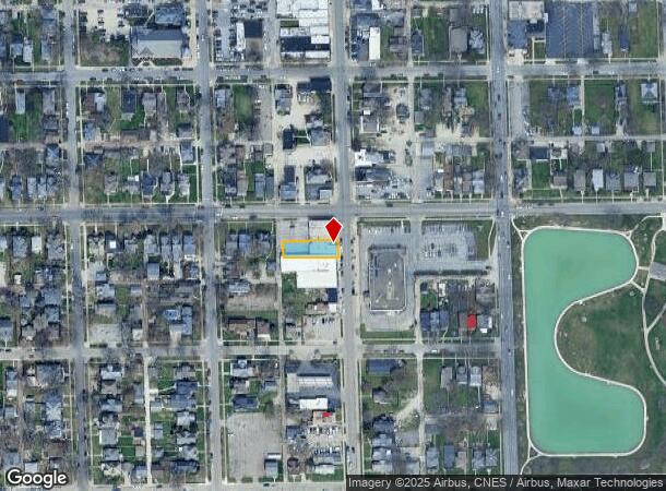  2306 S Calhoun St, Fort Wayne, IN Parcel Map
