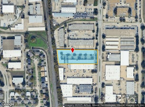  705 N Bowser Rd, Richardson, TX Parcel Map