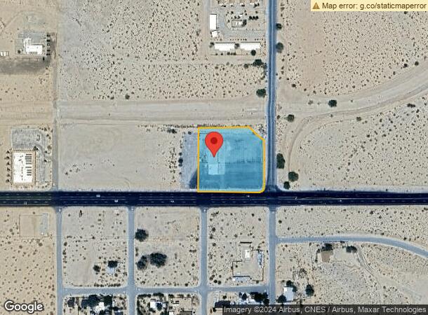  72878 29 Palms Hwy, Twentynine Palms, CA Parcel Map