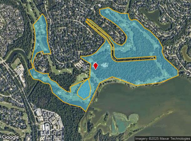  1717 Forest Garden Dr, Kingwood, TX Parcel Map