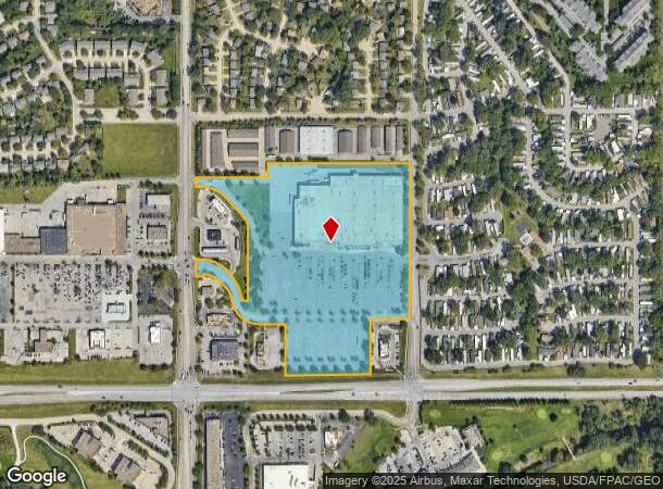 4001 N 132Nd St, Omaha, NE Parcel Map