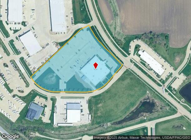 1450 N Center Point Rd, Hiawatha, IA Parcel Map