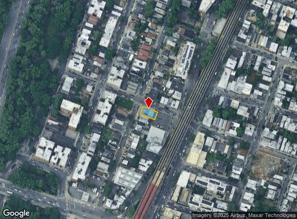  664 E 213Th St, Bronx, NY Parcel Map
