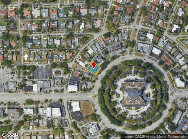  4107 Hollywood Blvd, Hollywood, FL Parcel Map