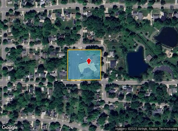 415 E Maple St, Mason, MI Parcel Map