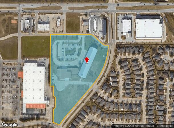 3100 Clay Mountain Trl, Fort Worth, TX Parcel Map