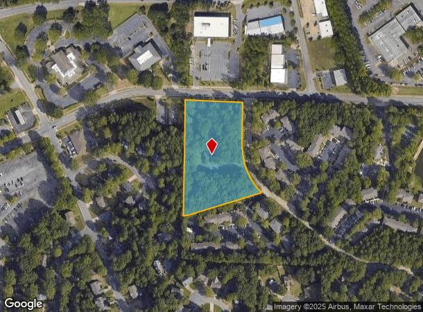 13525 W Markham St, Little Rock, AR Parcel Map