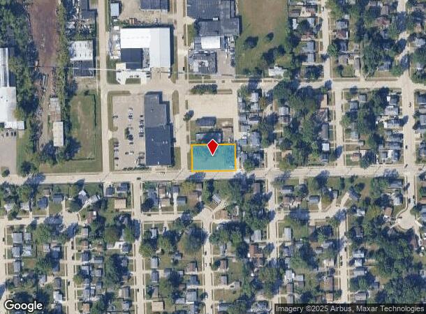  Fletcher, Wayne, MI Parcel Map