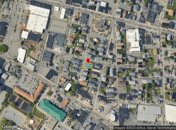 100 16Th St, Fall River, MA Parcel Map