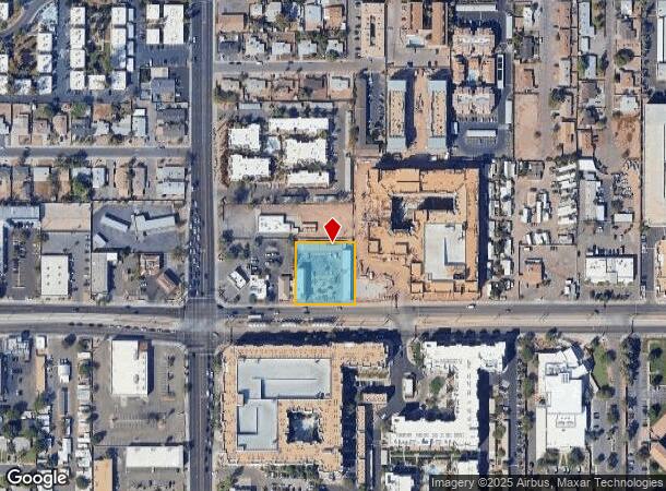  1814 E Apache Blvd, Tempe, AZ Parcel Map