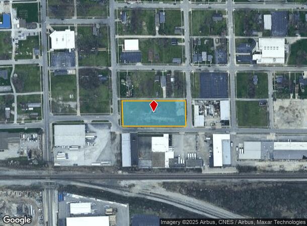  801 Hayden St, Fort Wayne, IN Parcel Map