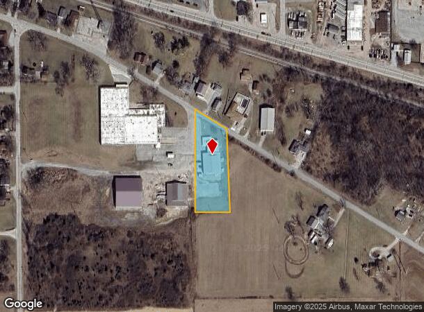 724 E Swihart St, Columbia City, IN Parcel Map