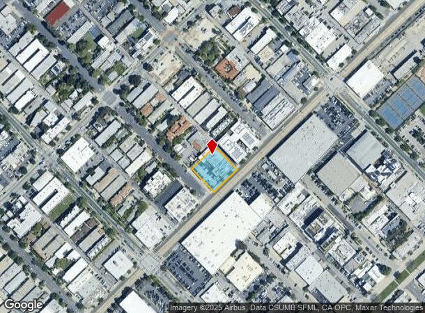  1205 Colorado Ave, Santa Monica, CA Parcel Map