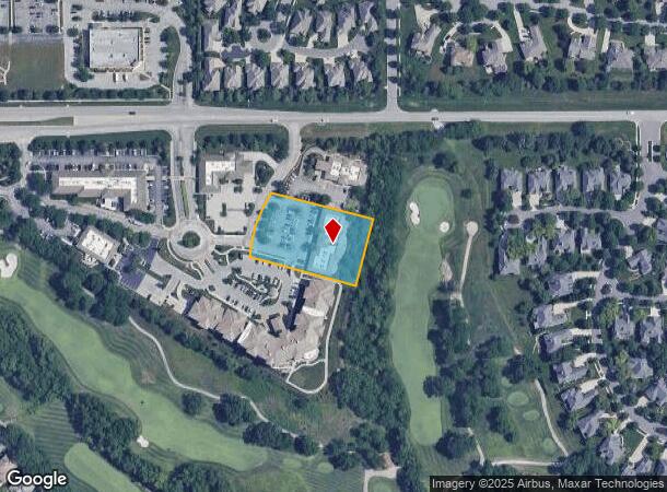 15121 Rosewood Dr, Overland Park, KS Parcel Map
