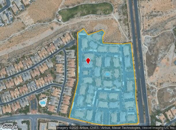 725 S Hualapai Way, Las Vegas, NV Parcel Map