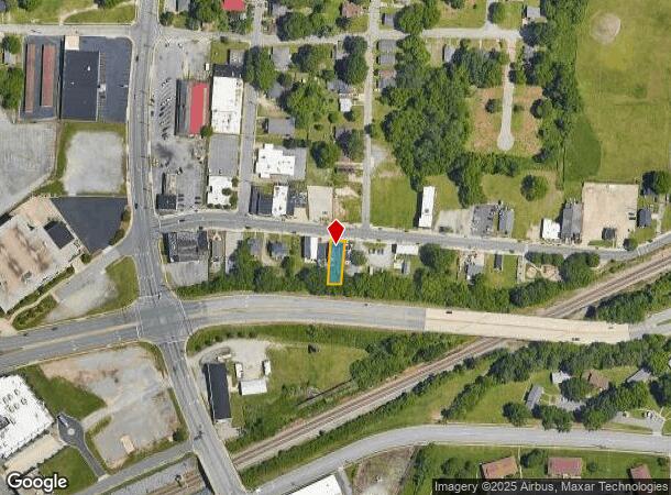 624 Washington St, High Point, NC Parcel Map