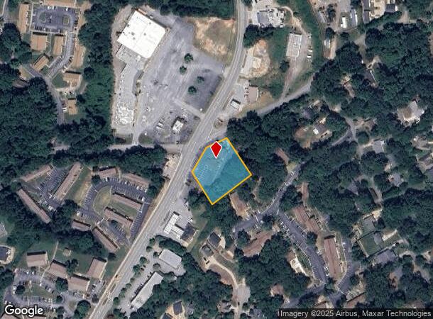  1702 Park Hill Dr, Gainesville, GA Parcel Map