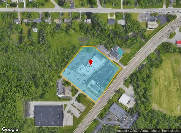  3326 Southwestern Blvd, Orchard Park, NY Parcel Map