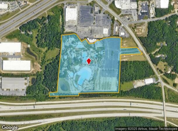  3910 S Holden Rd, Greensboro, NC Parcel Map