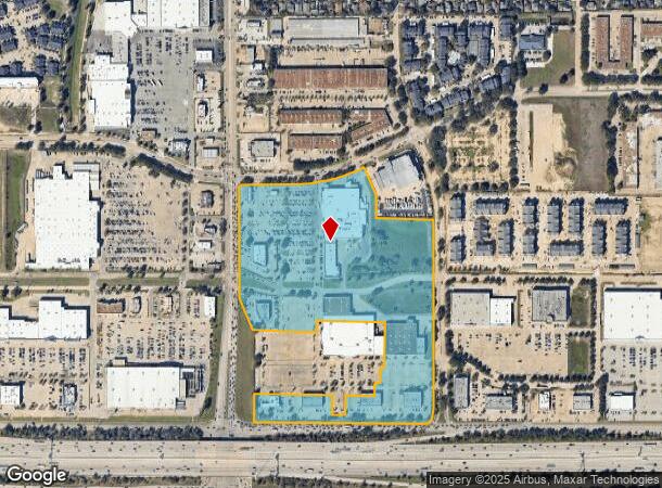 1462 Fry Rd, Houston, TX Parcel Map