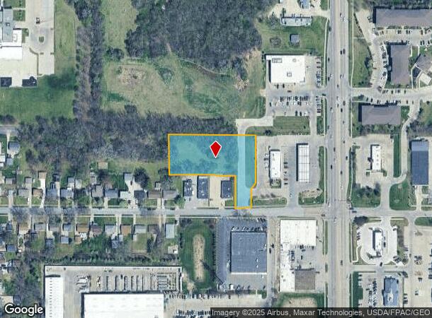  1310 E Diehl Ave, Des Moines, IA Parcel Map