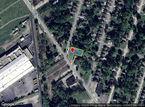  1521 Niles Rd Se, Warren, OH Parcel Map