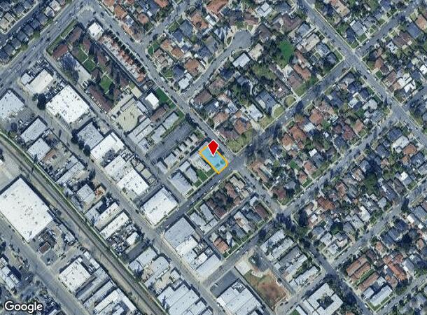  141 Orange Grove Ave, San Fernando, CA Parcel Map