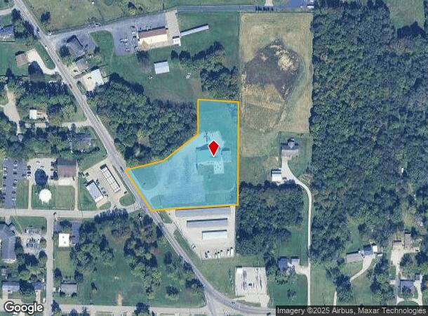 1206 E Main St, Boonville, IN Parcel Map