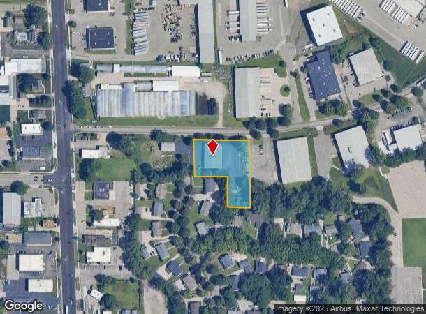  900 Ken O Sha Ind Park Dr Se, Grand Rapids, MI Parcel Map