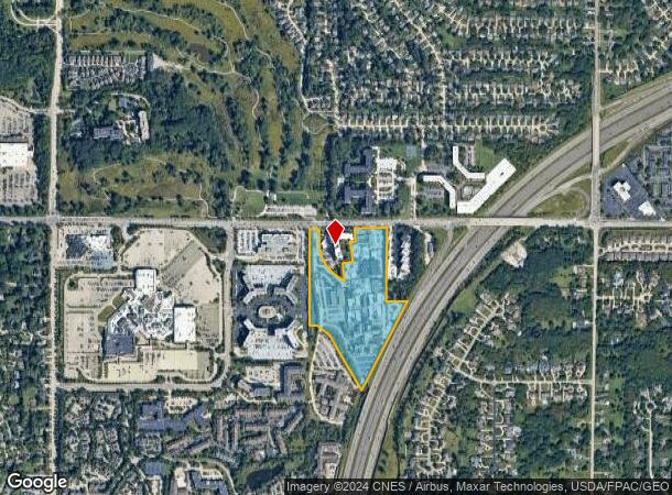  27100 Cedar Rd, Beachwood, OH Parcel Map