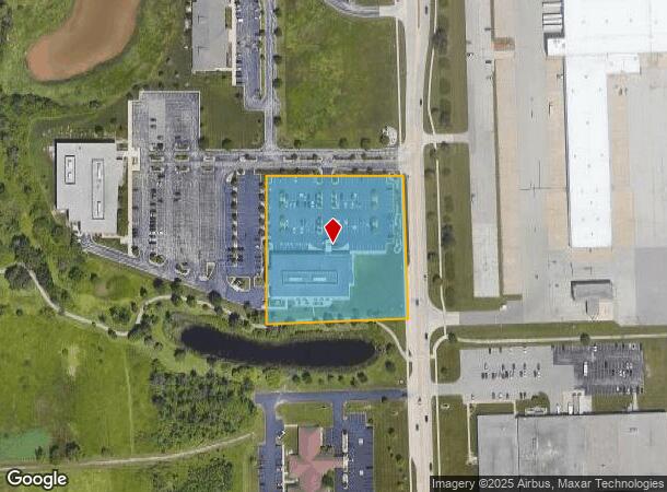  1724 Lawrence Dr, De Pere, WI Parcel Map