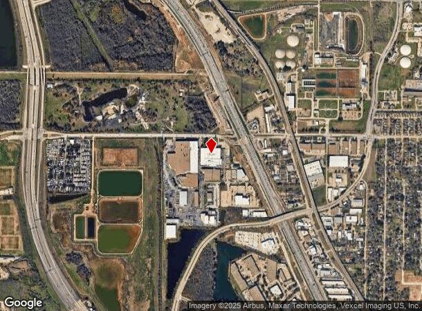 1725 Sandy Lake Rd, Carrollton, TX Parcel Map