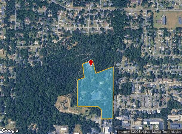 200 Olympia Dr, Warner Robins, GA Parcel Map