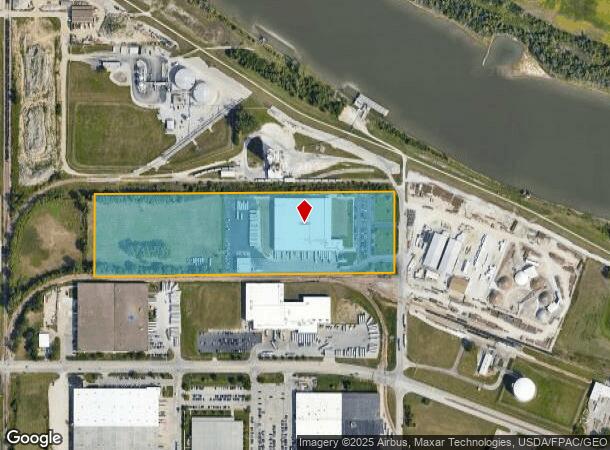  6720 N 9Th St, Omaha, NE Parcel Map