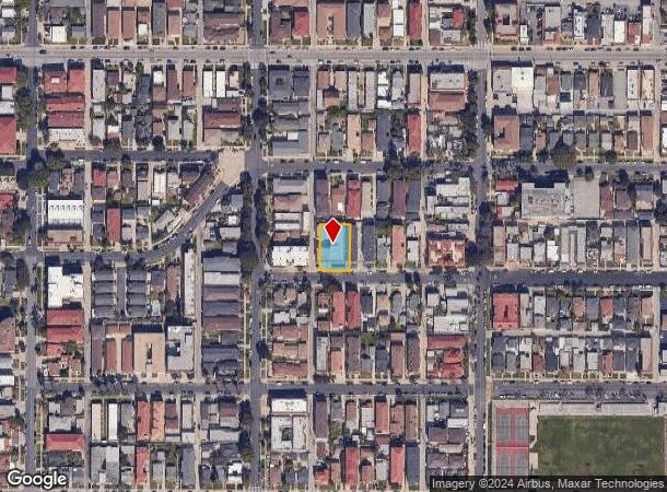  966 W 11Th St, San Pedro, CA Parcel Map