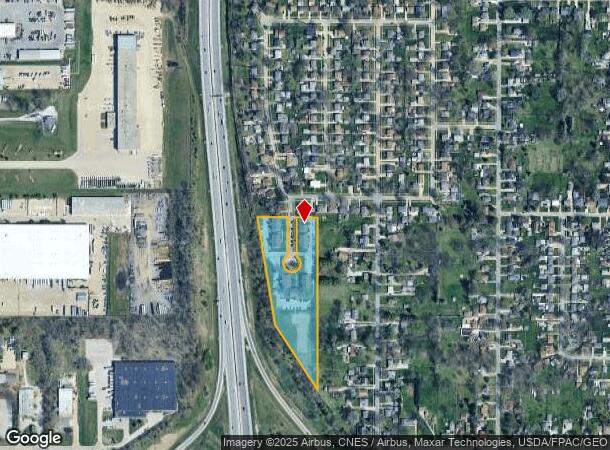 3945 E 23Rd St, Des Moines, IA Parcel Map