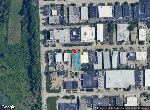  745 W Winthrop Ave, Addison, IL Parcel Map