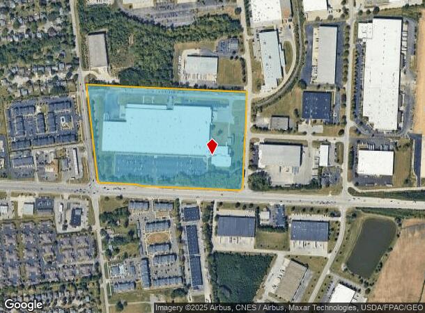  4800 Roberts Rd, Columbus, OH Parcel Map