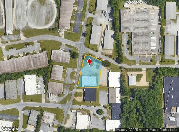  1014 Baker Rd, High Point, NC Parcel Map