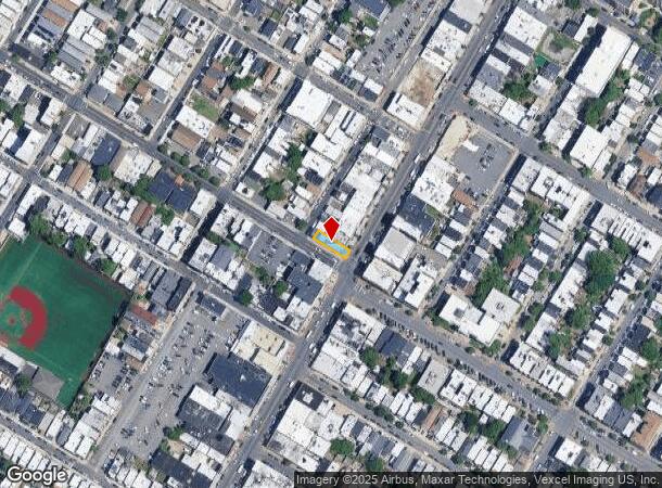  6001 Bergenline Ave, West New York, NJ Parcel Map