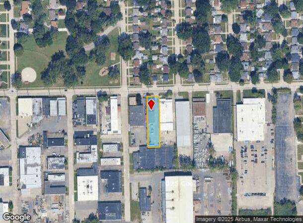 25415 Glendale, Redford, MI Parcel Map