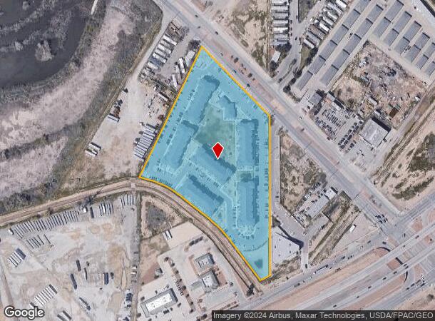  9522 N Loop Dr, El Paso, TX Parcel Map