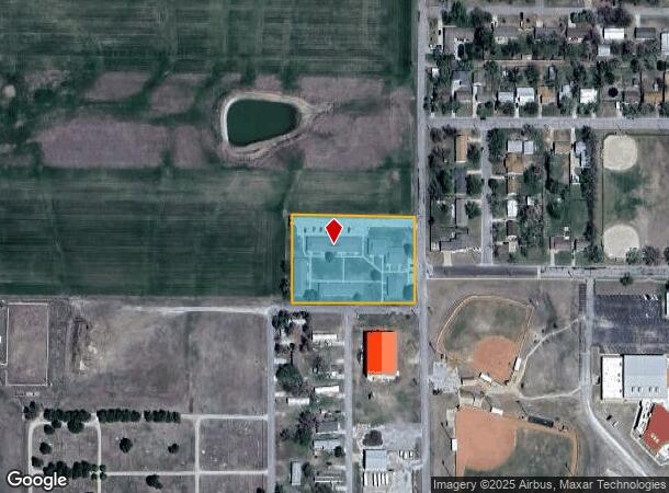  215 S Blankenship Rd, Udall, KS Parcel Map