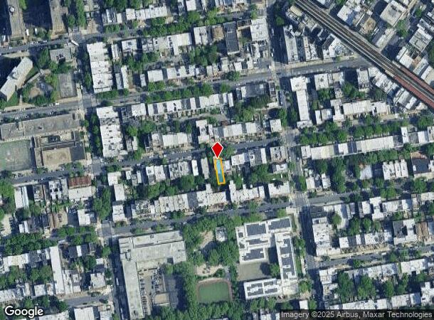  542 Kosciuszko St, Brooklyn, NY Parcel Map