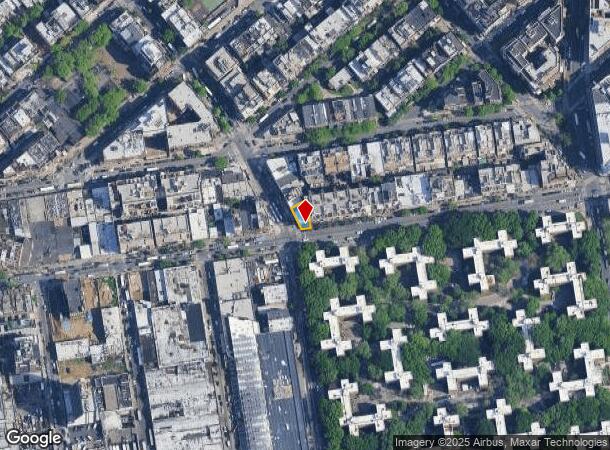  539 Flushing Ave, Brooklyn, NY Parcel Map