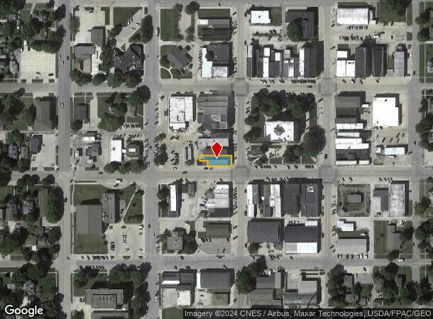  100 N Wilson Ave, Jefferson, IA Parcel Map